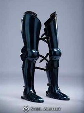 Cavaliere in acciaio medievale