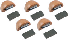 5x Ferma Porta Tondo Magnetico