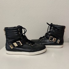 Sneakers Albano alte moda nere