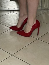 Tacchi alti vernice rossa