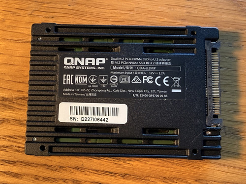 Qnap qda u2mp - qnap, adattatore