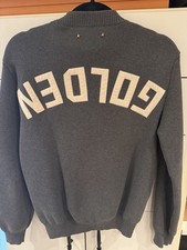 Maglione grigio maglia oca dorata XS 
