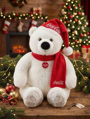 Orso trudi peluche coca cola - cola,