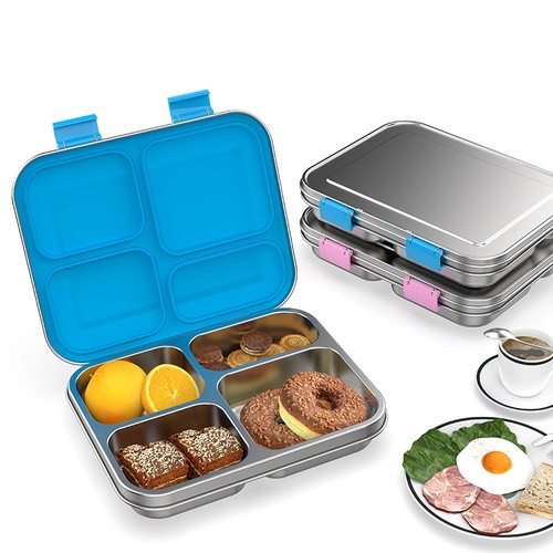 Bento box acciaio inox - box,