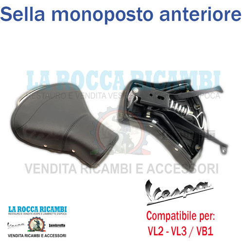 Sella monoposto anteriore - sella,