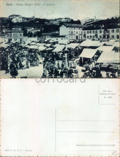Biella citta piazza - biella, quintino