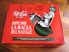 SCATOLA CARTONE CONTENITORE BOX COCA COLA - NUOVO GADGET COLLEZIONE