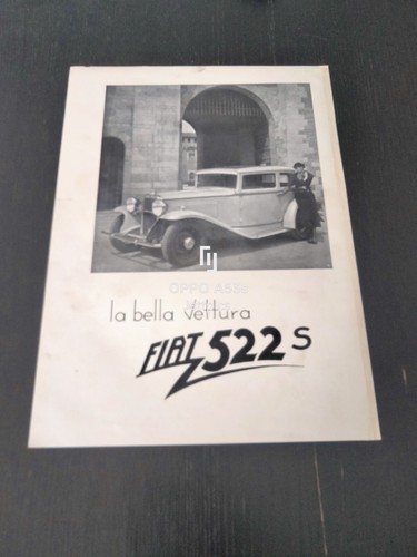 1932 fiat 522 - la, bella