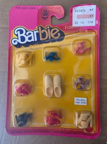 Barbie fashion extras - extras, shoes