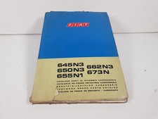 Manuale officina Fiat 645 N3 650 N3 662 N3 673 N 655 N1 cat. ricambi carrozzeria