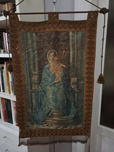 Stendardo religioso tela - stendardo, su