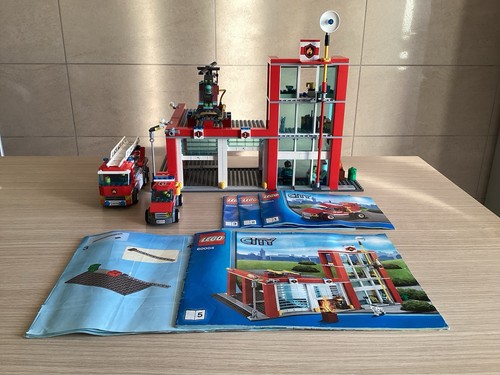 Lego city 60004 caserma - city,
