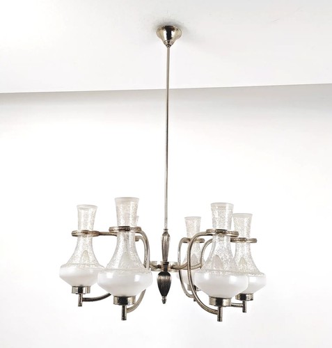 Lampadario vintage metallo - lampadario, vintage'50