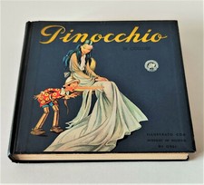 Pinocchio di C. Collodi disegni in rilievo di Orsi - Rosa d'Oro edizioni Conte.