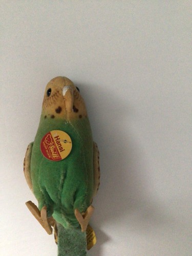 Pair steiff parakeets - pair,