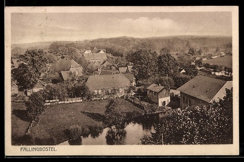Cartolina fallingbostel vista - fallingbostel,,