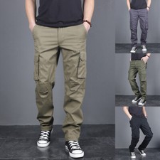 Pantaloni Cargo Combat Slim