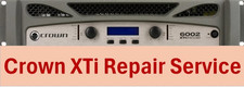 Crown XTi6002 Amp Servizio