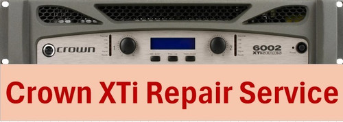 Crown xti6002 amp servizio - crown,