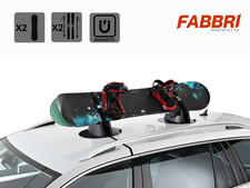 Portasci snowboard magnetico - portasci,
