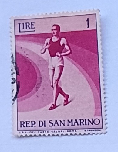 Francobollo repubblica san - repubblica, di