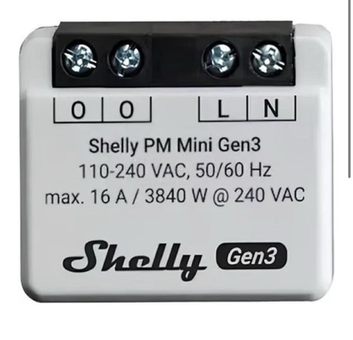 Shelly unterputz pm mini - shelly,