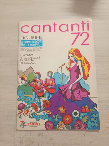 Album figurine panini cantanti - album,