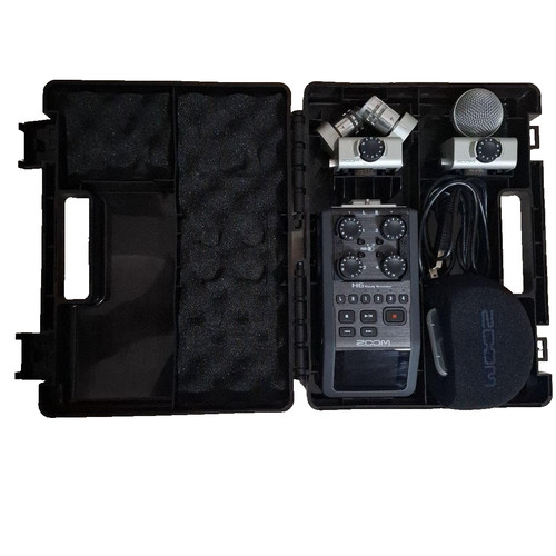 Zoom pratico registratore - h6,