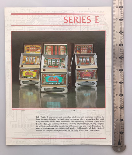 Bally serie slot machine - e",
