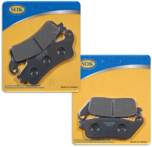 Front rear brake - brake, pads