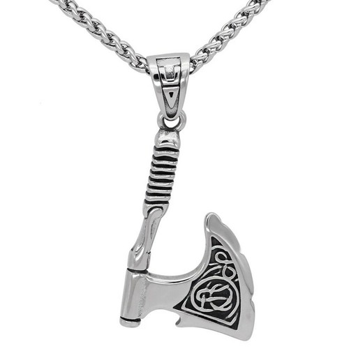 Collana ascia celtica uomo - collana,