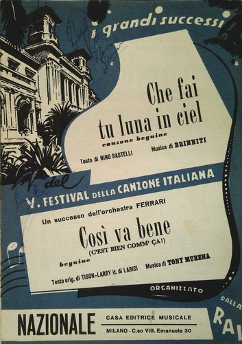 Che fai luna ciel - che,