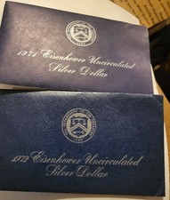 Buste blu dollari argento