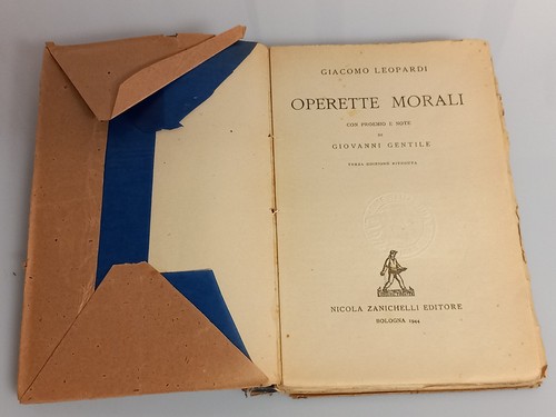 Operette morali giacomo - operette,