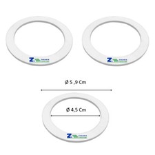 3 PZ RICAMBIO GUARNIZIONI X CAFFETTIERA LAVAZZA PRINCIPESSA 2 TZ DIAM. 5,9 CM