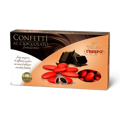 Confetti rossi cioccolato - al,