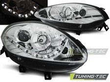 FARI ANTERIORI LED CROMO PER