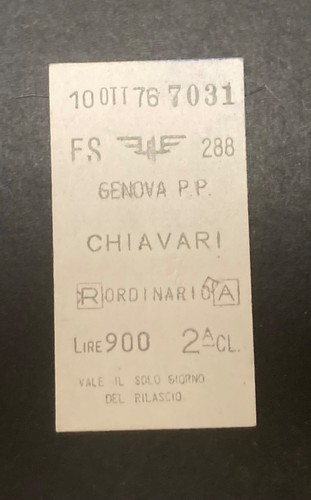 Biglietto ticket treno - ticket,
