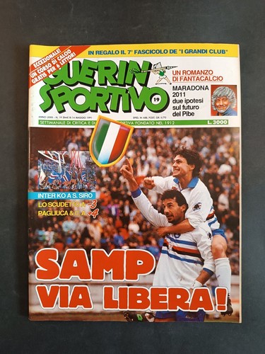 Rivista guerin sportivo 1991 - guerin, n