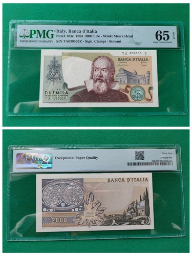 2000 lire repubblica - lire, italiana