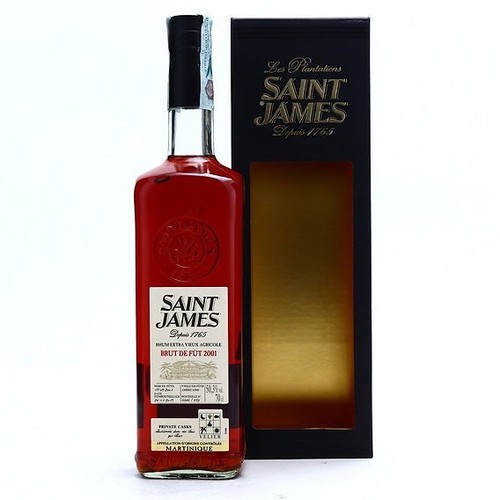 Rhum saint james 2001 18 - -, ans