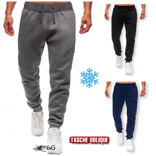 Pantalone felpato uomo tuta - pantalone,