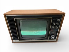 Retro Sony Trinitron colour TV