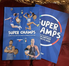 ALBUM ESSELUNGA SUPER CHAMPS ALBUM VUOTO E LIBRO PARALIMPIADI 2020