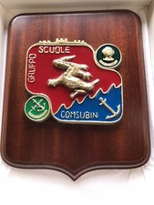 Crest gruppo scuole COM SUB IN marina militare dimensioni 22 per 18