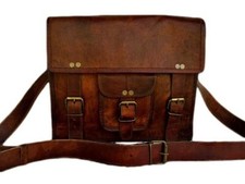 Borsa in vera pelle vintage