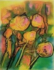 Roberto Sebastian MATTA: Acquaforte/tinta cm. 99x65, Firmata, Timbro. STUPENDA!!