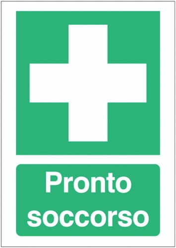 Cartello segnaletico pronto - segnaletico,