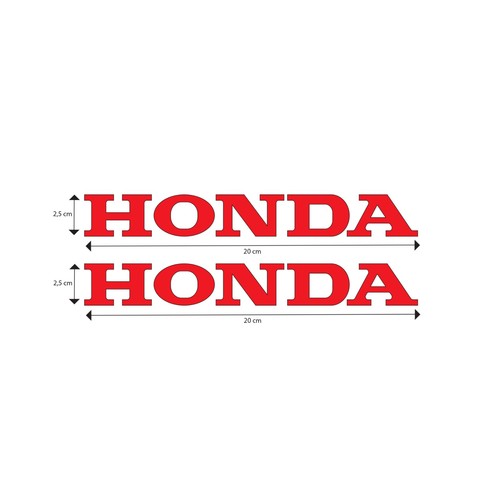 Coppia adesivi honda per - coppia,