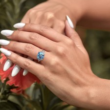 Anello Asscher taglio
